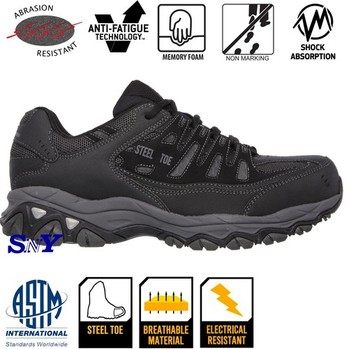 Skechers men steel toe - men's,