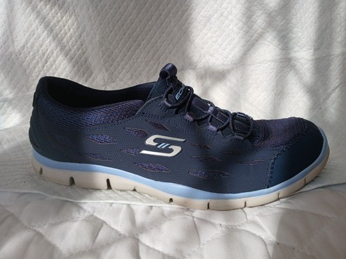 Ladies navy blue - navy, skechers