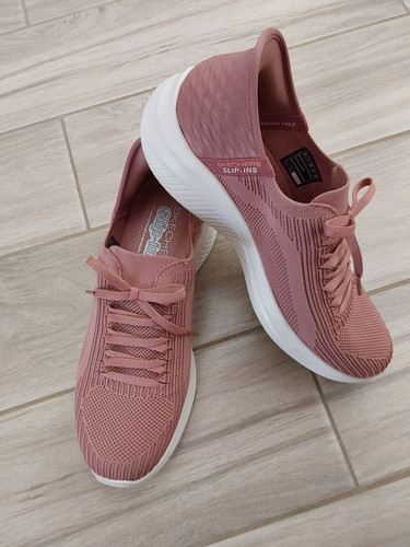 Skechers slip ins pink mauve - skechers,