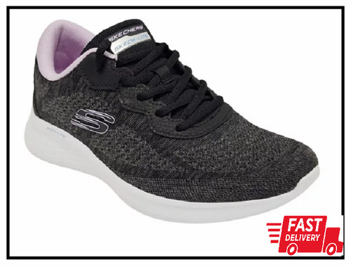 Skechers trainers womens black - skechers,